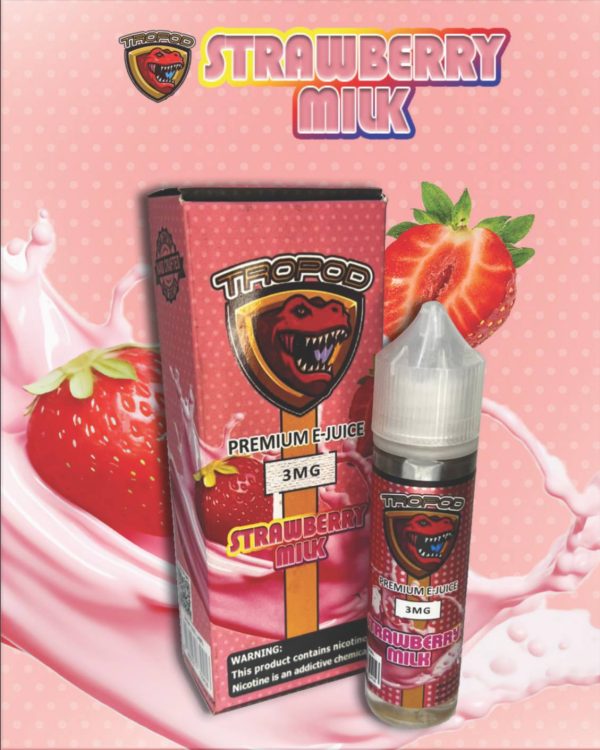 Strawberry Milk Primium E-Liquid (3% Nicotine)